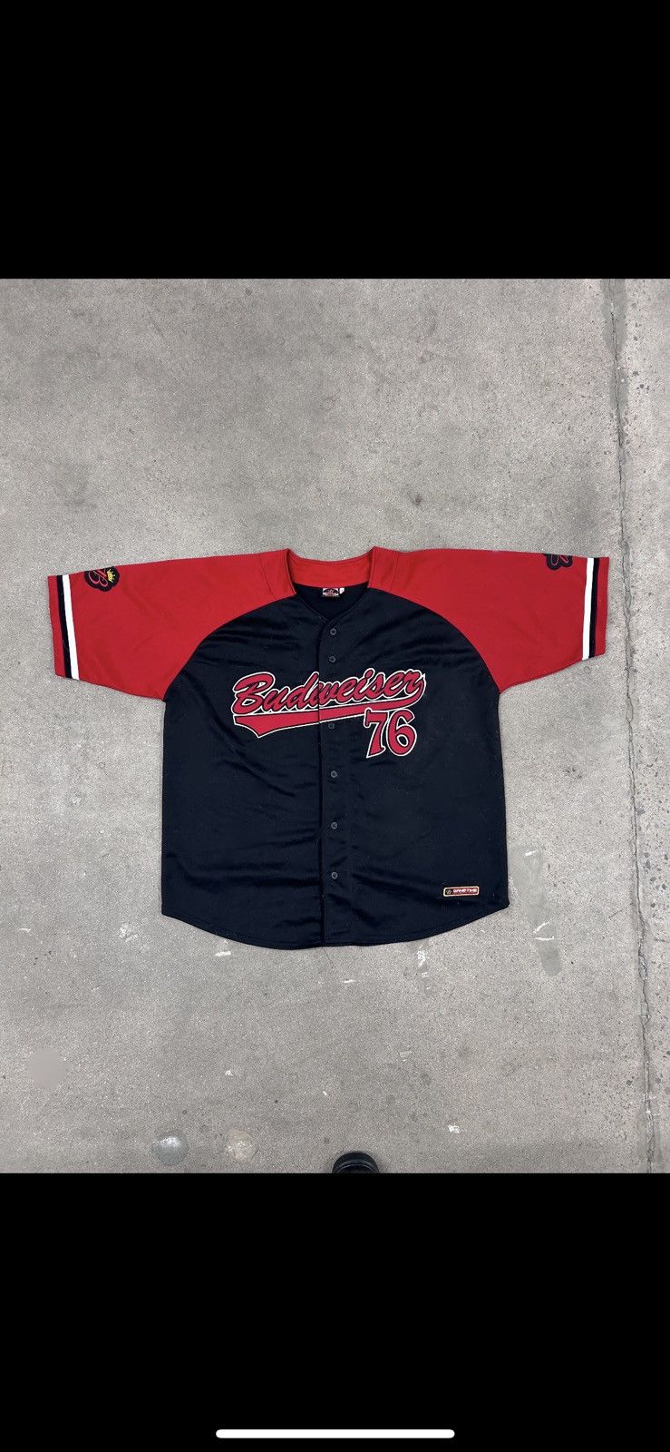 Vintage Vintage Budweiser Baseball Shirt size xxl Size US XXL / EU 58 / 5 - 1 Thumbnail