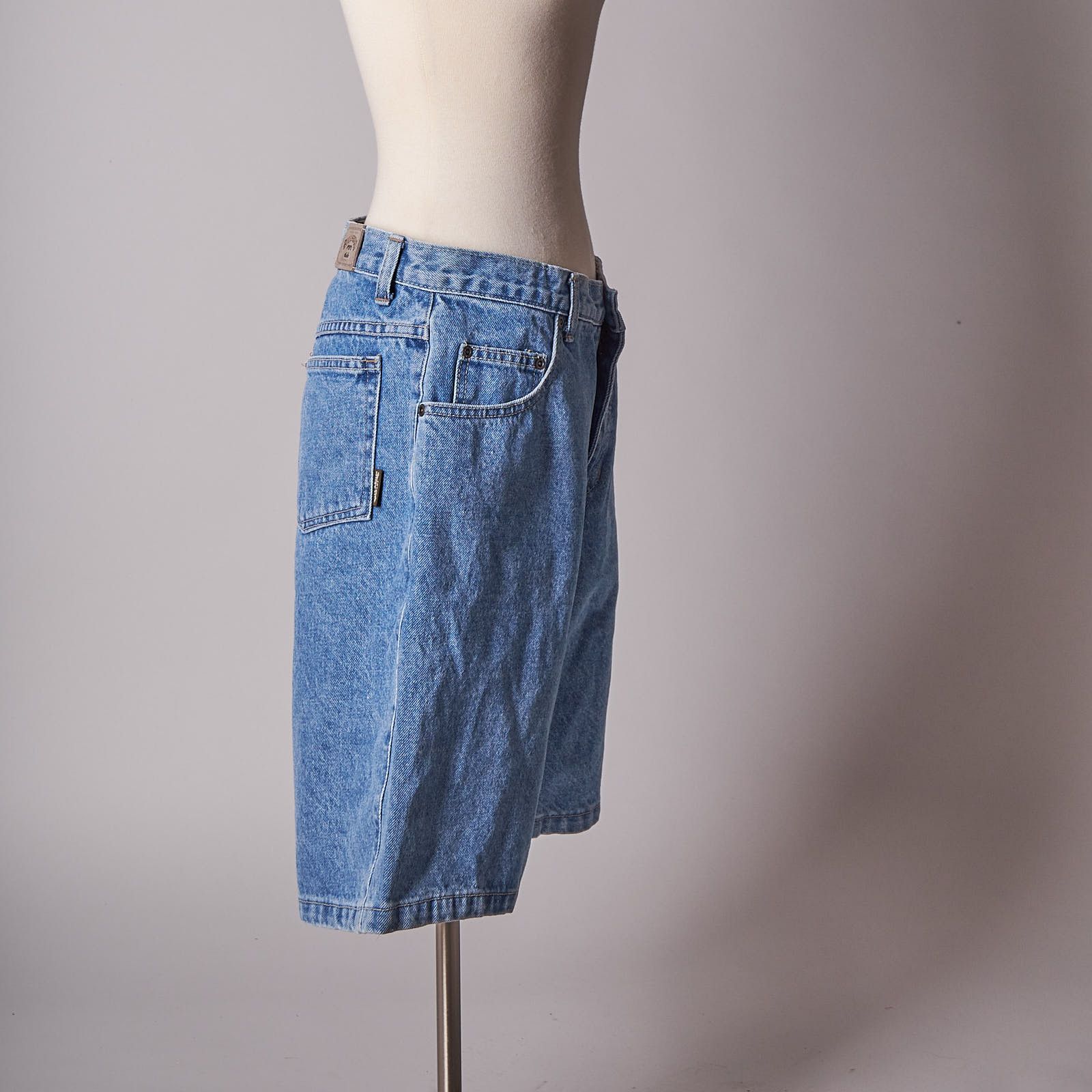 Billabong Vintage 1990s Billabong Baggy Denim Shorts Size US 30 / EU 46 - 4 Thumbnail