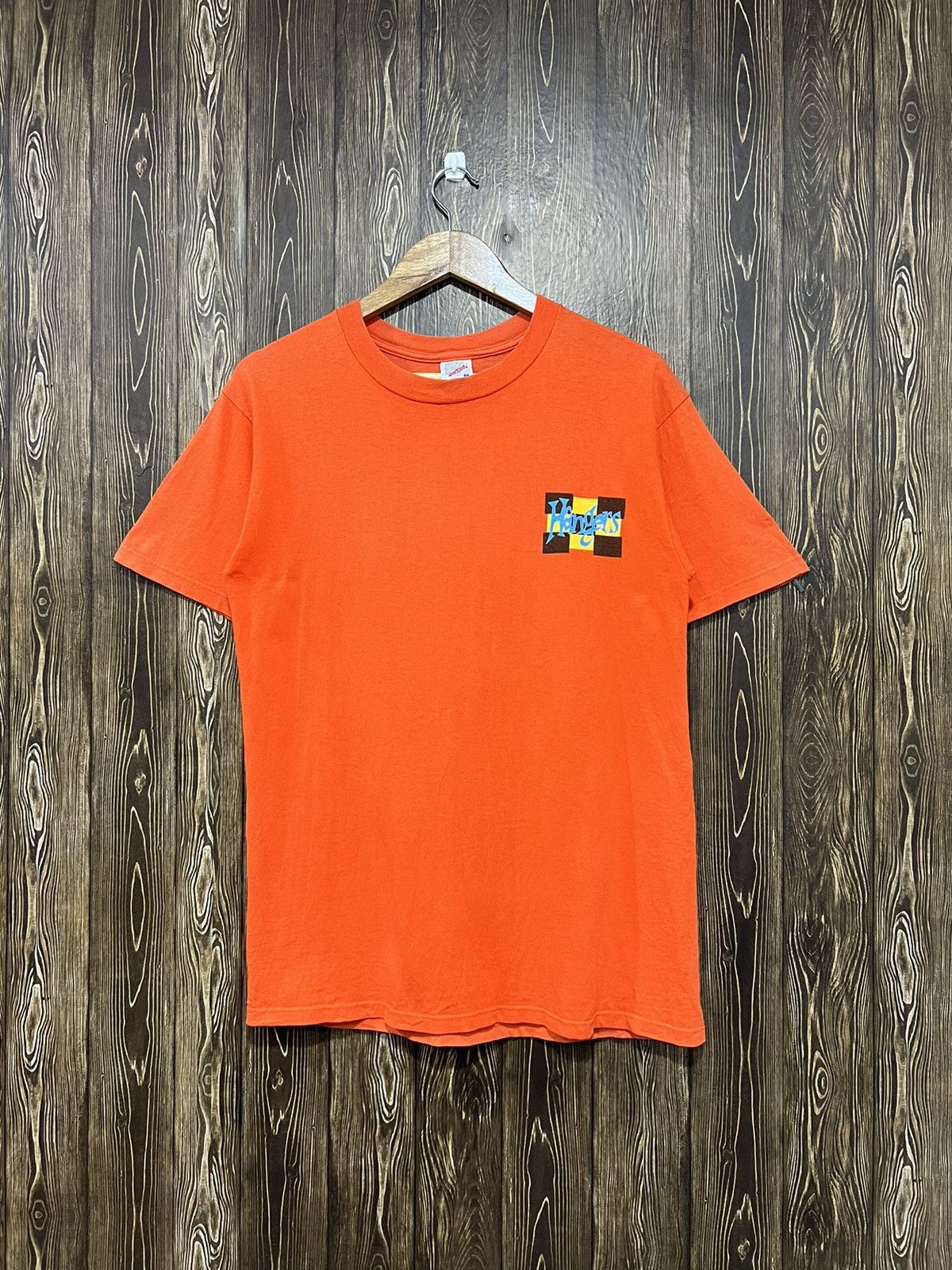 Vintage Vintage 90s Hangers Streetwear Crazy Backhit Tshirt Size US M / EU 48-50 / 2 - 3 Thumbnail