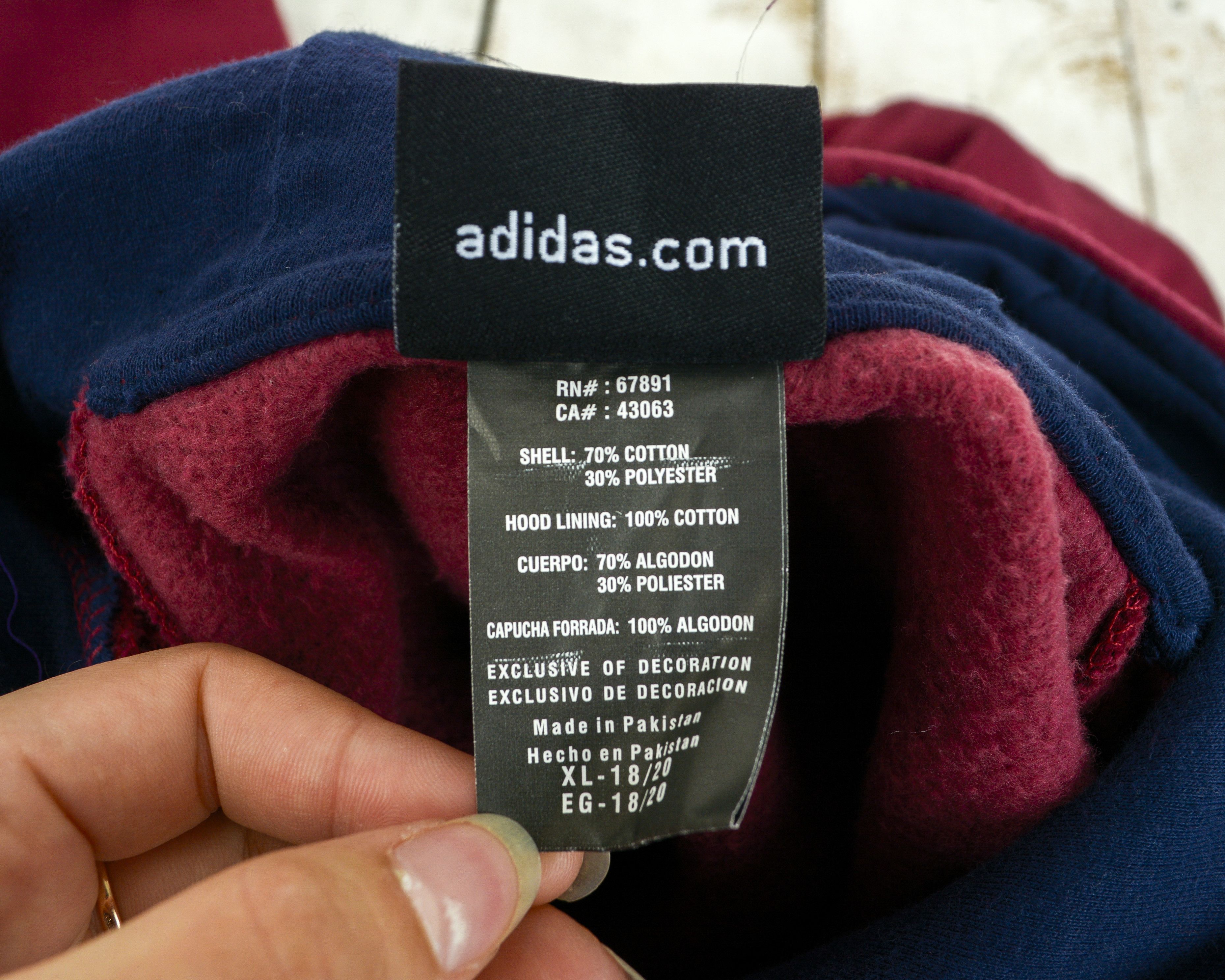 Adidas CLEVELAND CAVALIERS Youth S Hoodie Adidas Sweatshirt NBA Size US S / EU 44-46 / 1 - 3 Thumbnail