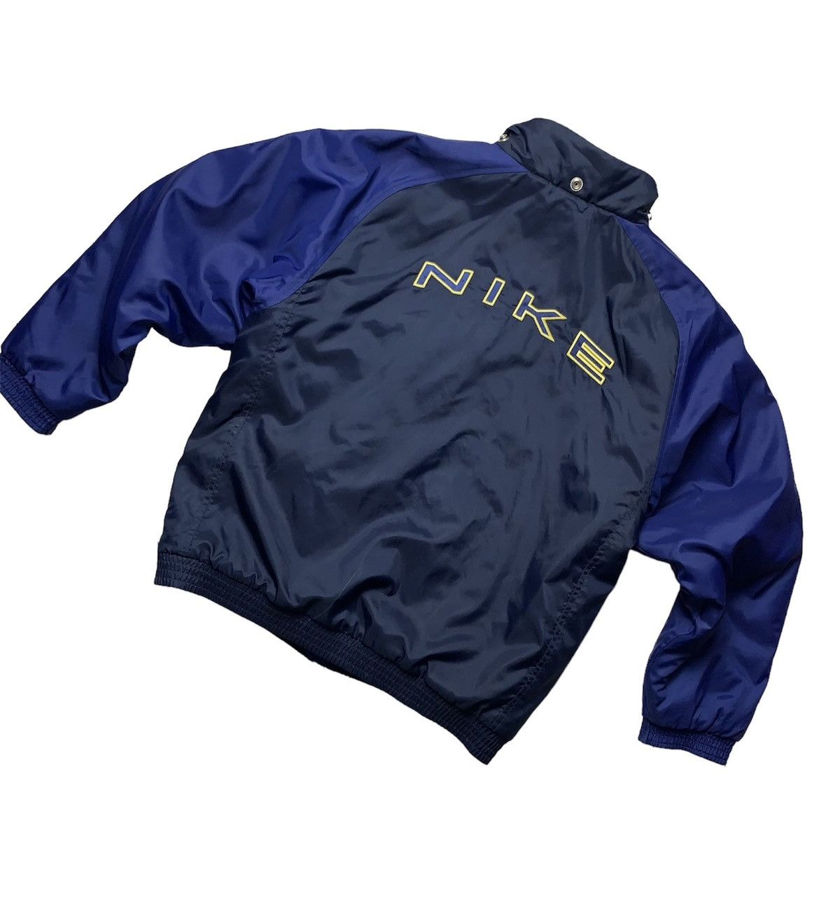 Nike × Vintage Vintage Nike light Jacket logo size Xs navy Size US XXS / EU 40 - 1 Thumbnail