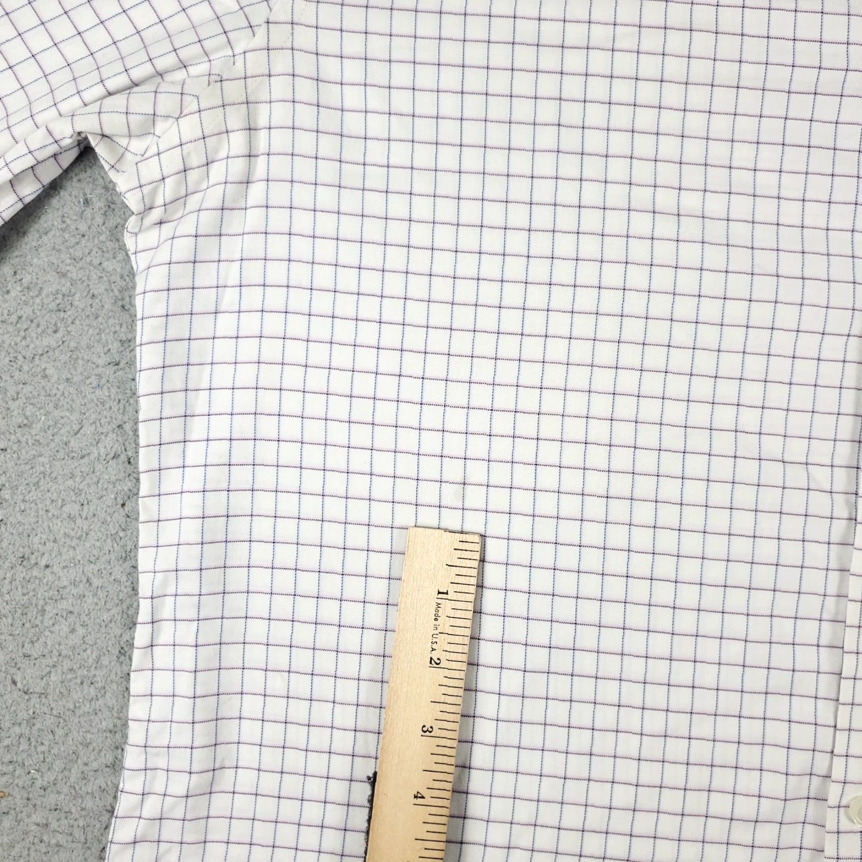 Tommy Hilfiger VINTAGE Tommy Hilfiger Shirt Mens XL White Check Button-Up Long Sleeve Regular Cotton Size US XL / EU 56 / 4 - 3 Thumbnail