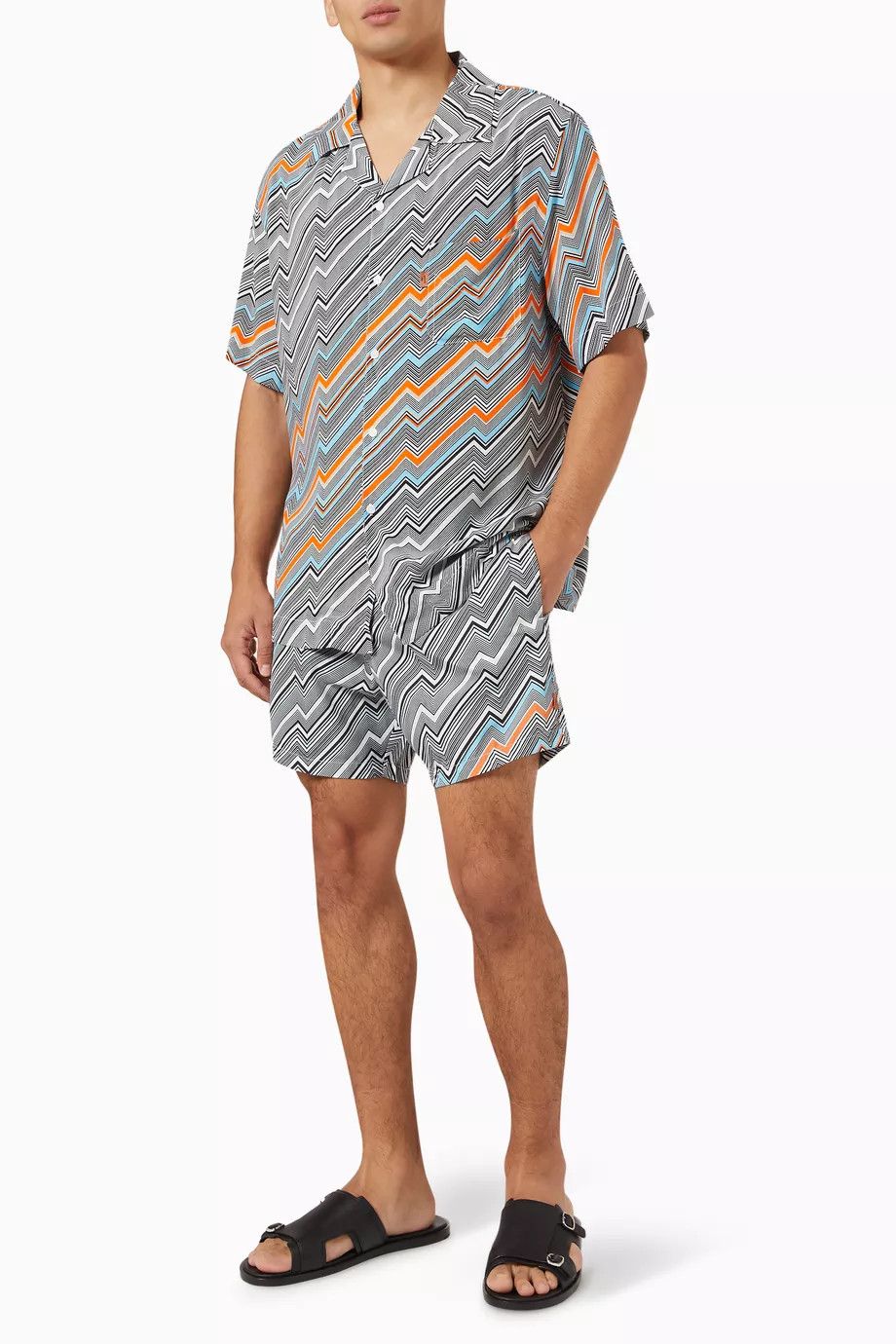 Missoni o1y0225 Patterned Shirt in Multicolor Size US XXL / EU 58 / 5 - 2 Thumbnail