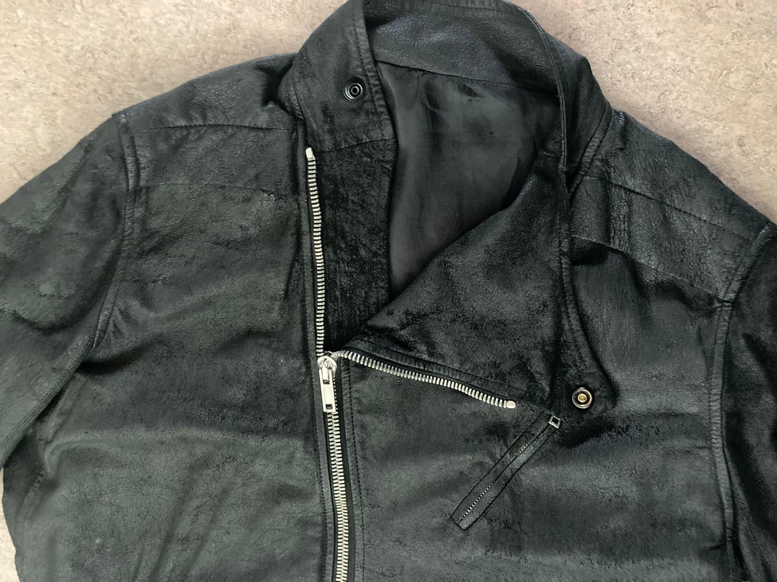 Rick Owens Archive Rick Owens Blistered Leather Jacket L Size US L / EU 52-54 / 3 - 5 Thumbnail