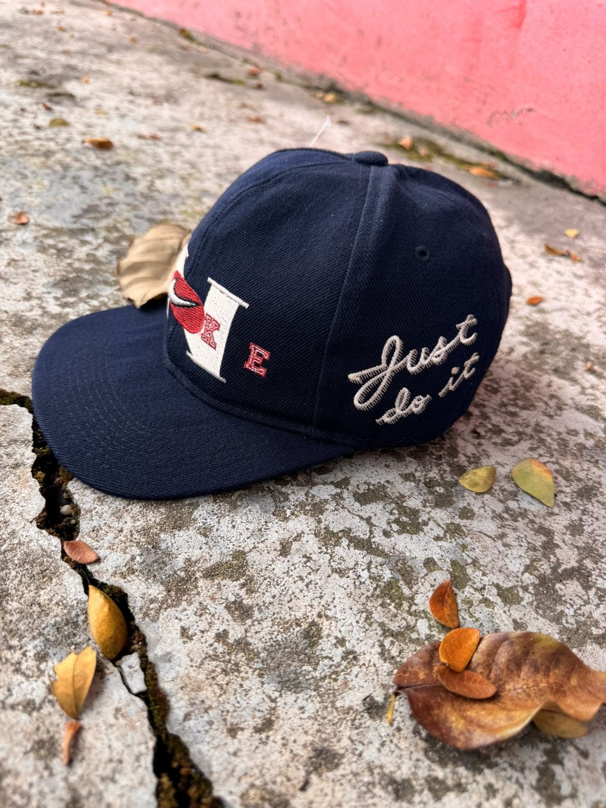 Nike × Vintage Nike Vintage Just Do It 1990’s Snapback Swoosh Size ONE SIZE - 2 Thumbnail