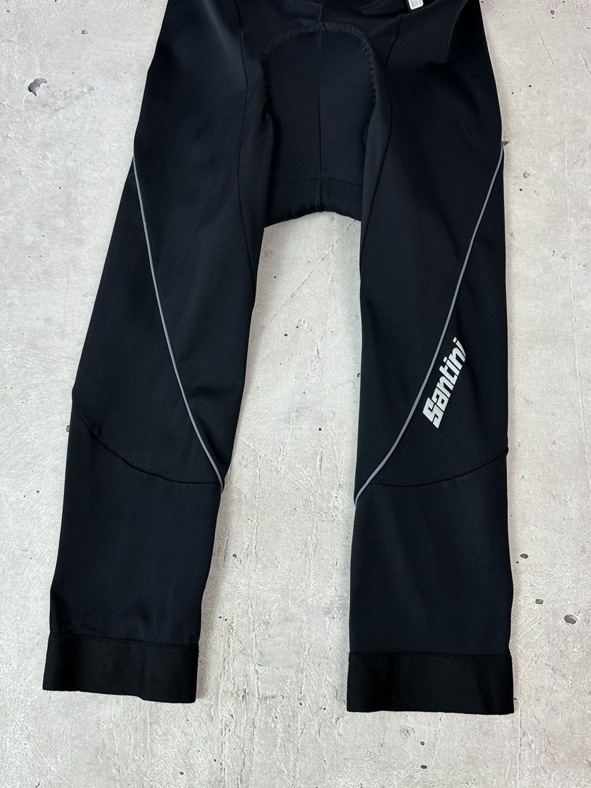 Other SMS Santini Made in Italy Black Cycling Shorts Size 27" / US 4 / IT 40 - 2 Thumbnail