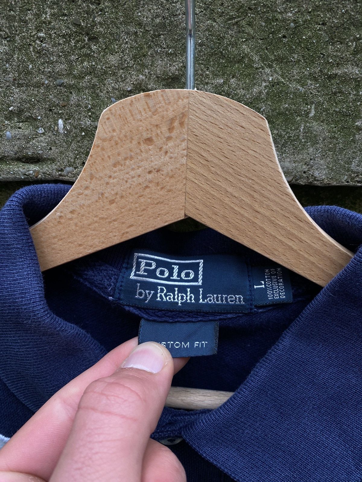 Polo Ralph Lauren × Vintage Vintage Polo Ralph Lauren Embroidered Logo Y2K Polo T-Shirt Size US L / EU 52-54 / 3 - 4 Thumbnail