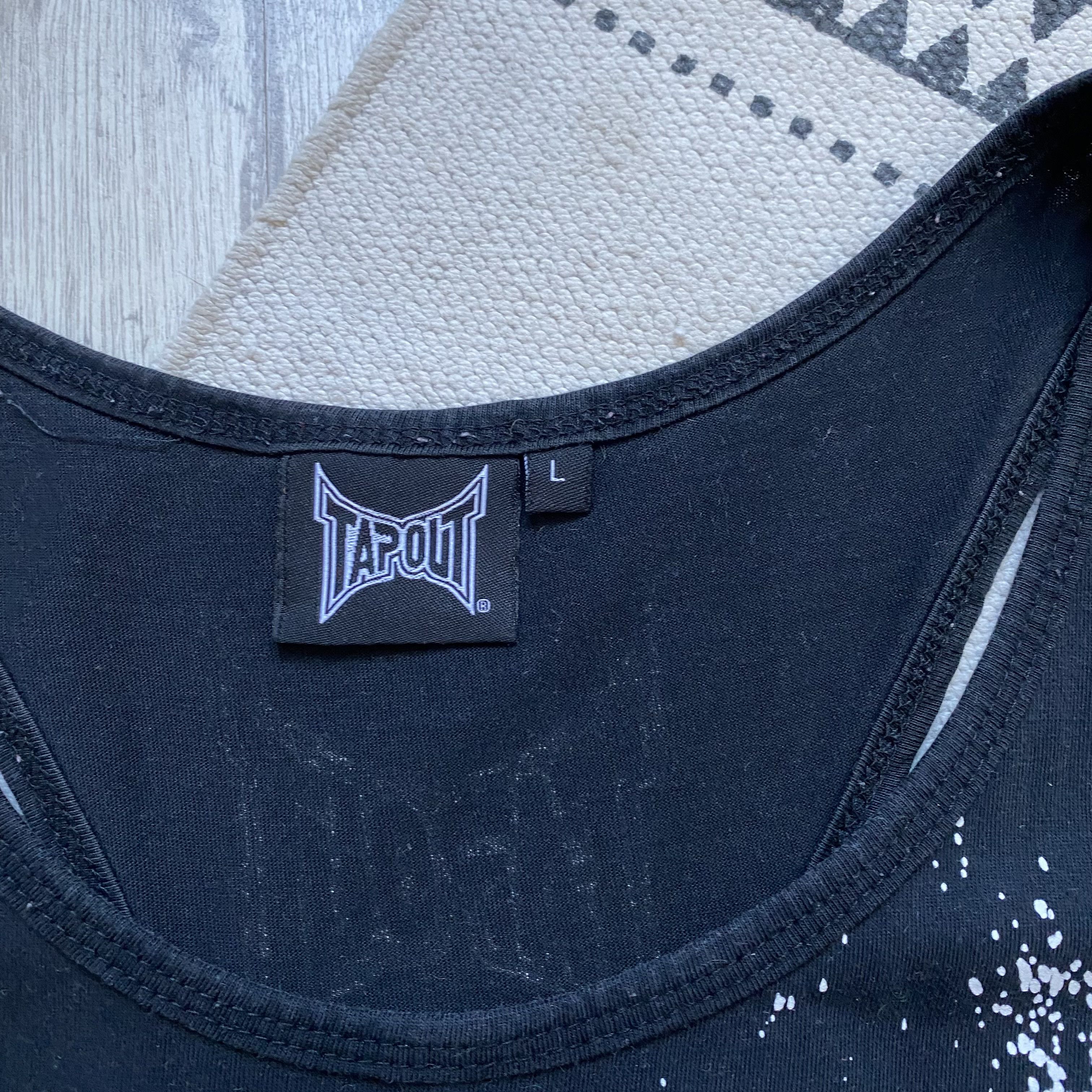Tapout Vintage 90s Tapout Logo Tee sleeveless Y2K Affliction Size US M / EU 48-50 / 2 - 5 Thumbnail
