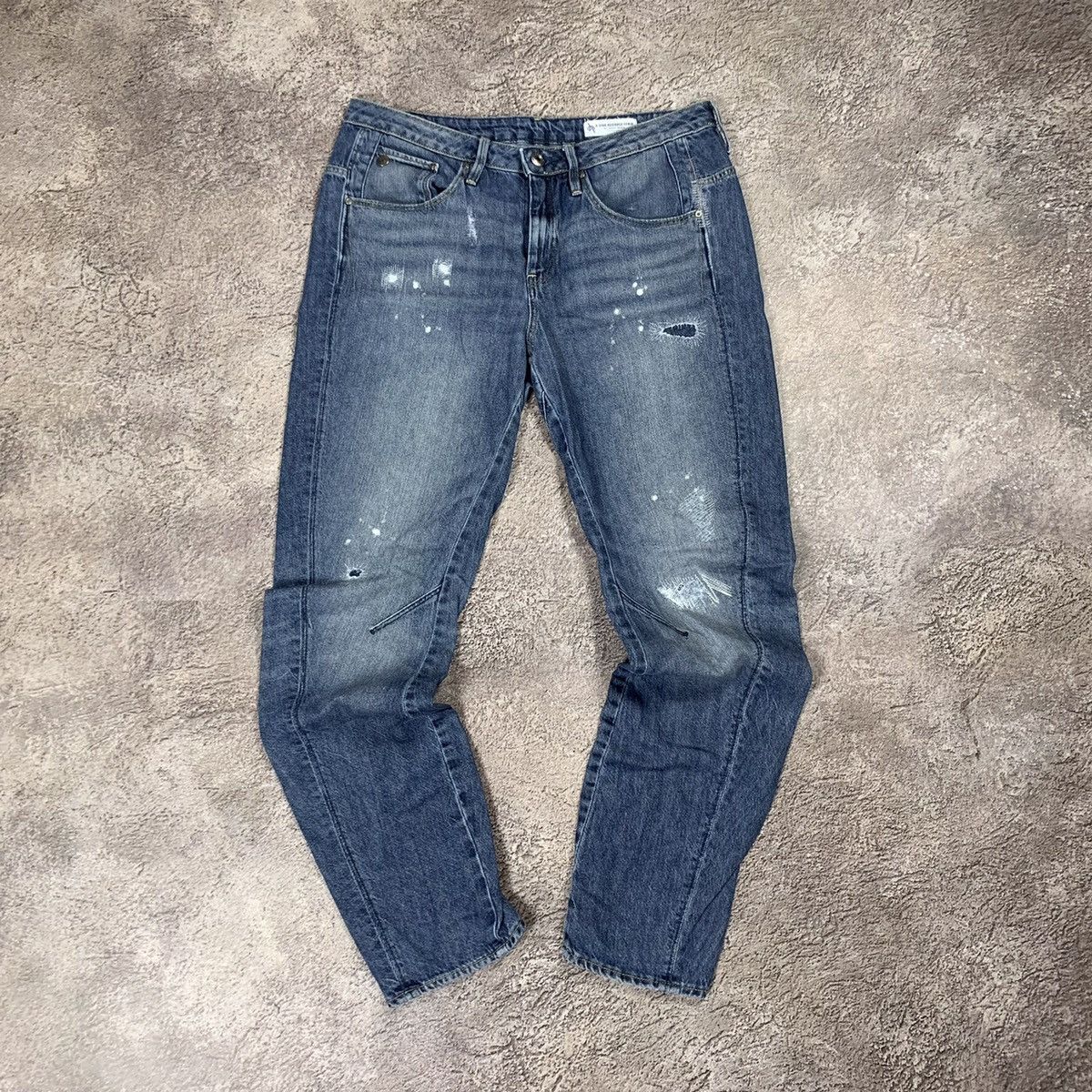 Vintage Vintage 90s Diesel Distressed Flared Low Rise Jeans Grunge 2 Size 27" / US 4 / IT 40 - 2 Thumbnail