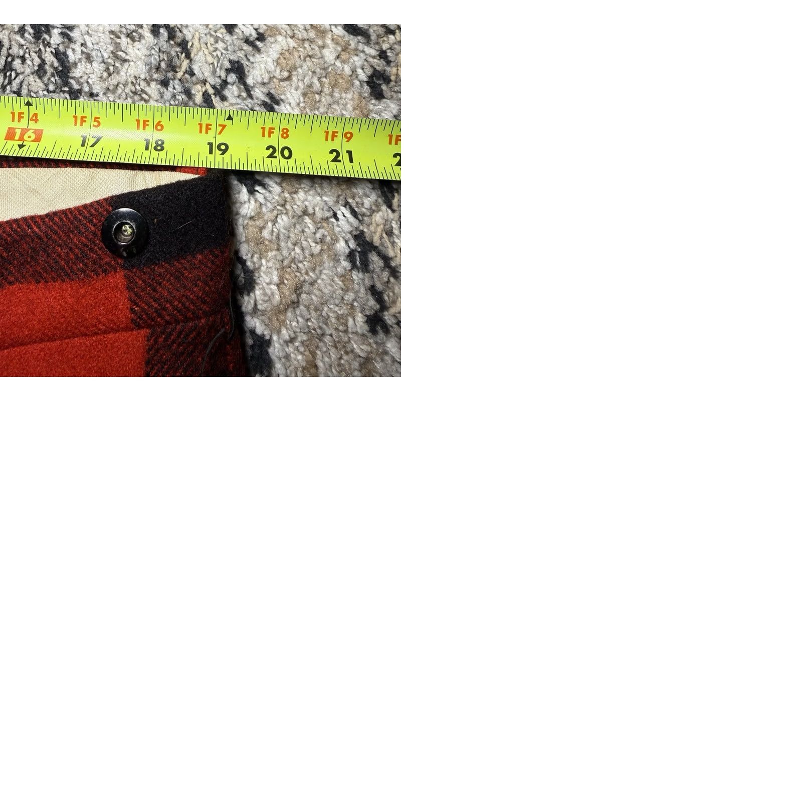 Vintage VINTAGE 1960s LL Bean Hunting Pants Red Black Plaid Wool Buffalo Mens Size 38 X 32 Size US 38 / EU 54 - 10 Thumbnail