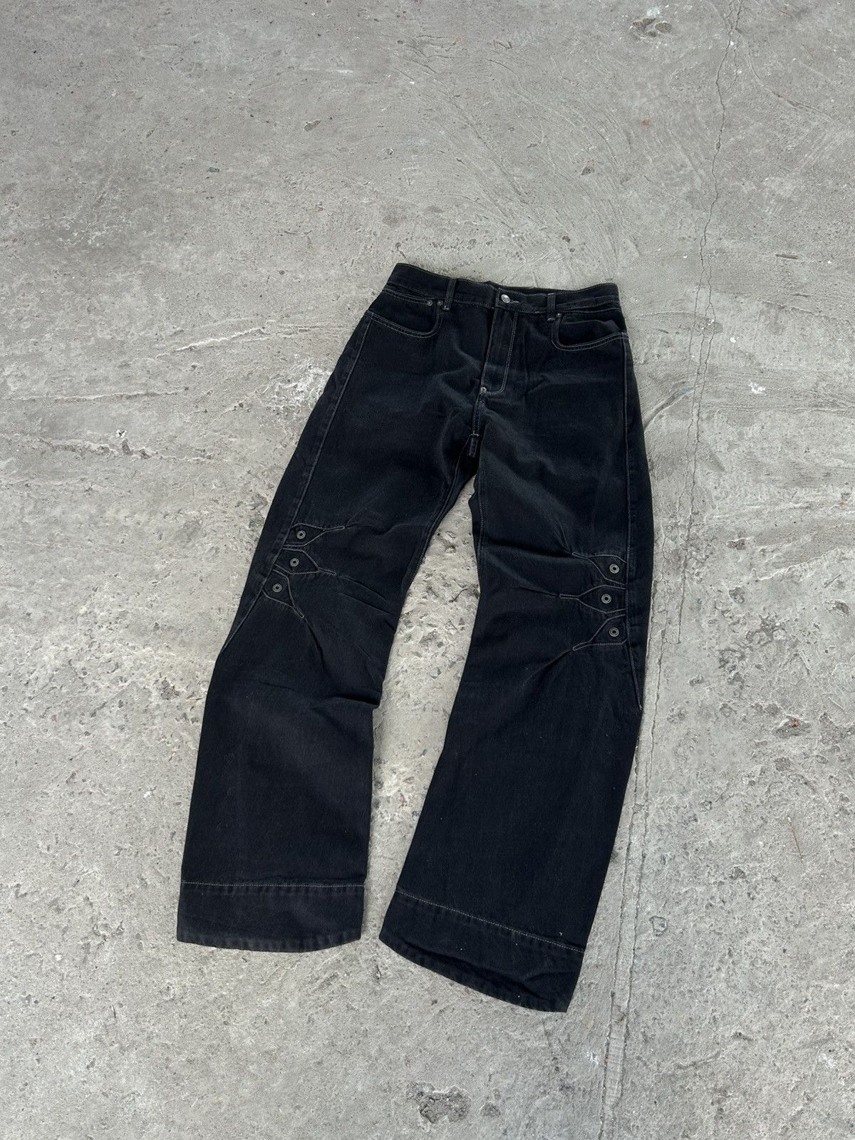 Kiko Kostadinov × Levi's Levi’s x Kiko Kostadinov Black Archive Bootcut Denim 31x34 Size US 31 - 4 Thumbnail