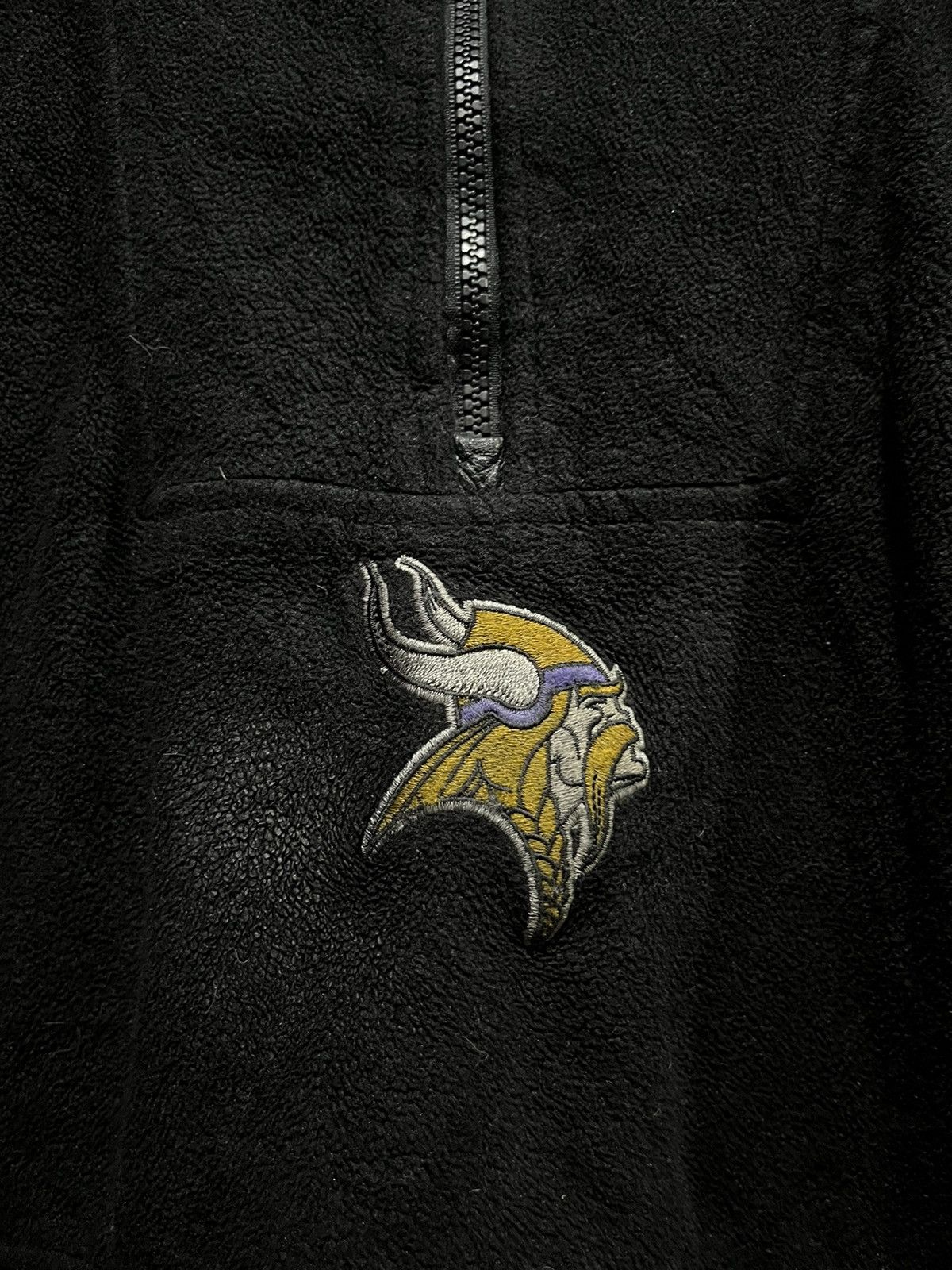 NFL × Vintage Minnesota Vikings NFL Half Zip Jacket Logo Size US L / EU 52-54 / 3 - 3 Thumbnail