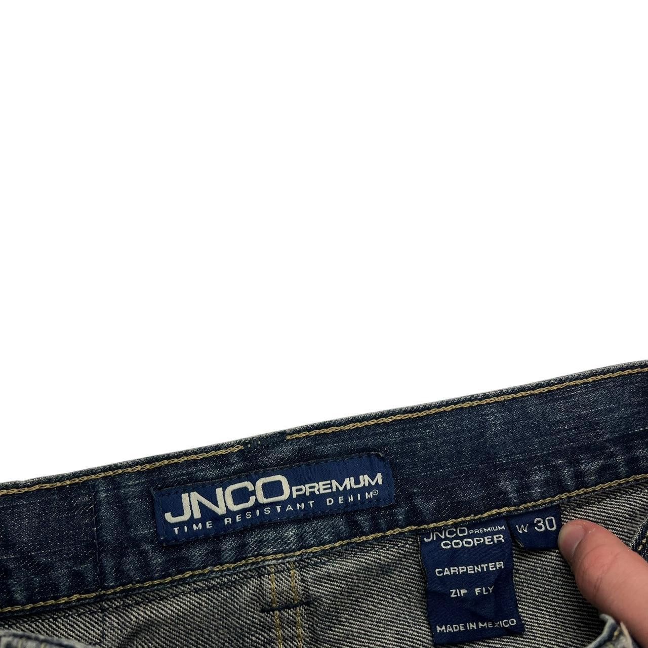 JNCO Vintage Jnco Baggy Denim Embroidered Shorts / Jorts Waist 31 Size US 31 - 6 Thumbnail