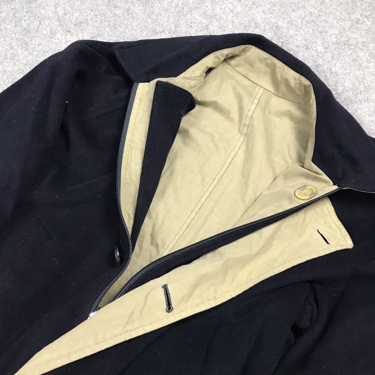 Burberry × Burberry Prorsum BURBERRY LONDON WOOL NAVY PARKAS COAT JACKET Size US L / EU 52-54 / 3 - 11 Thumbnail