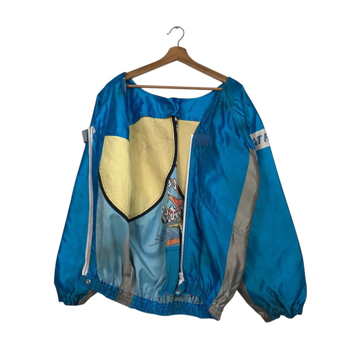 Japanese Brand × Vintage 📌Vintage Motor Boat Race Jacket Big Logo Design Over Print Size US M / EU 48-50 / 2 - 12 Thumbnail