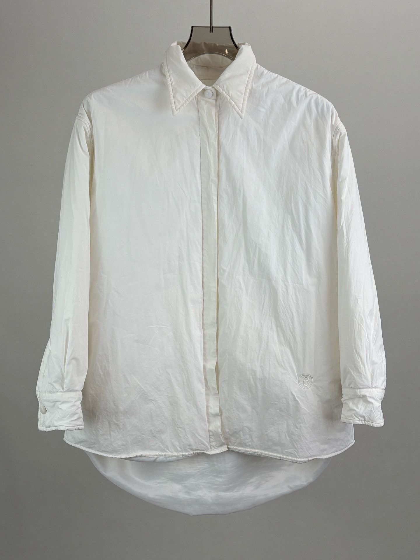 MM6 MM6 Maison Margiela White Button Up Shirt Size 36 Size XS / US 0-2 / IT 36-38 - 1 Thumbnail