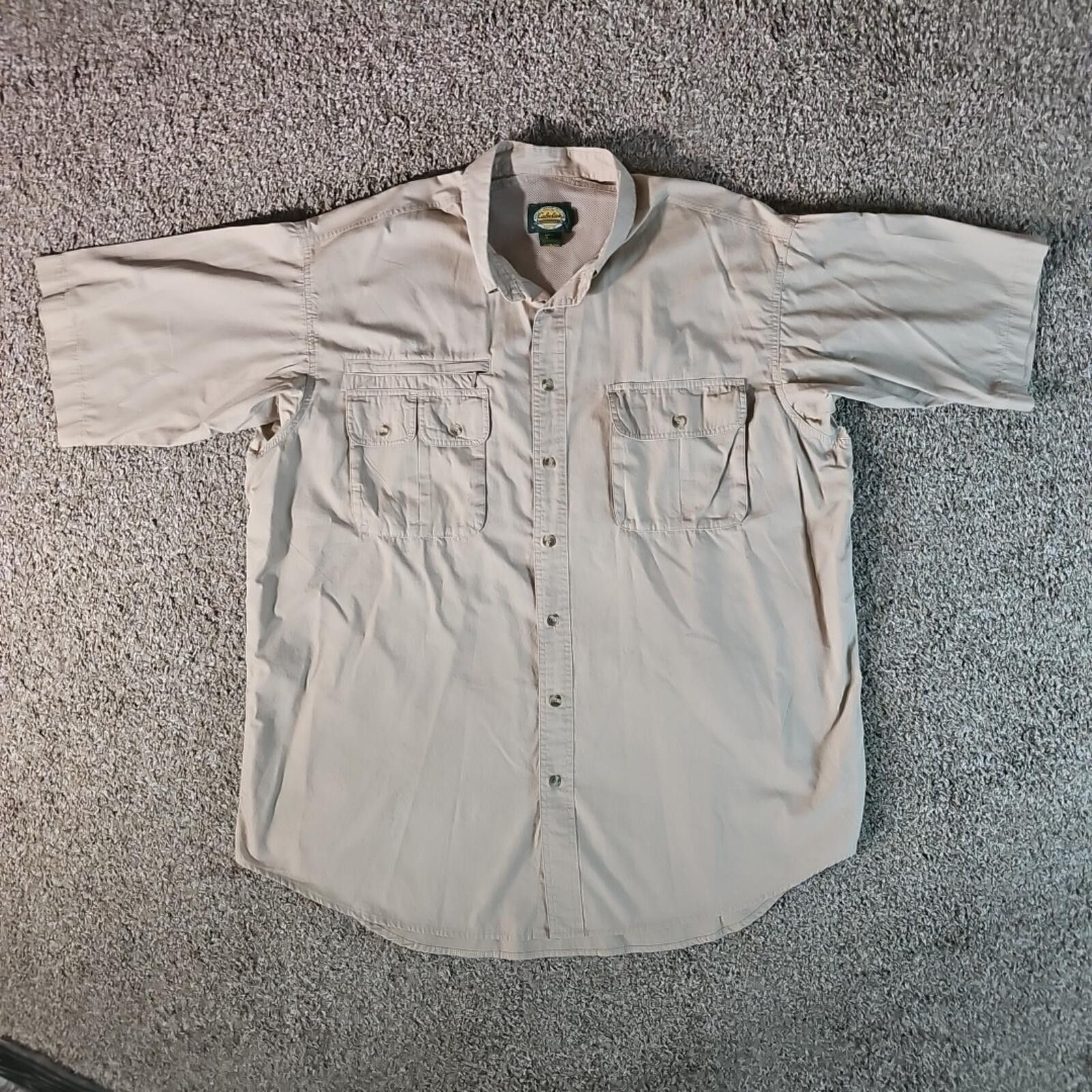 Cabelas Cabelas XLT Outdoorsman Button Up Shirt Size US XL / EU 56 / 4 - 1 Thumbnail