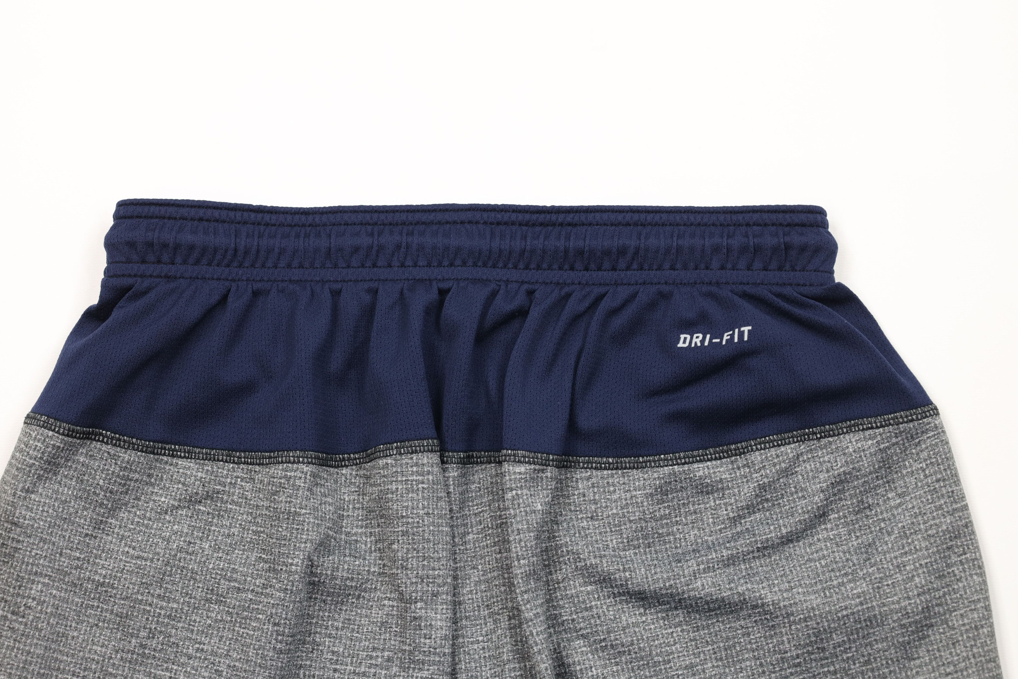 Nike Nike University of Michigan Gym Basketball Shorts Gray Blue Size US 32 / EU 48 - 11 Thumbnail