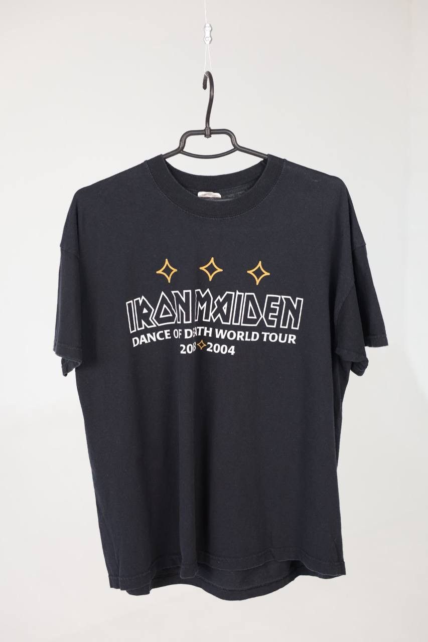 Vintage Iron Maiden Vintage T Shirt Dance of Death World Tour 2003/4 Size US XL / EU 56 / 4 - 2 Thumbnail