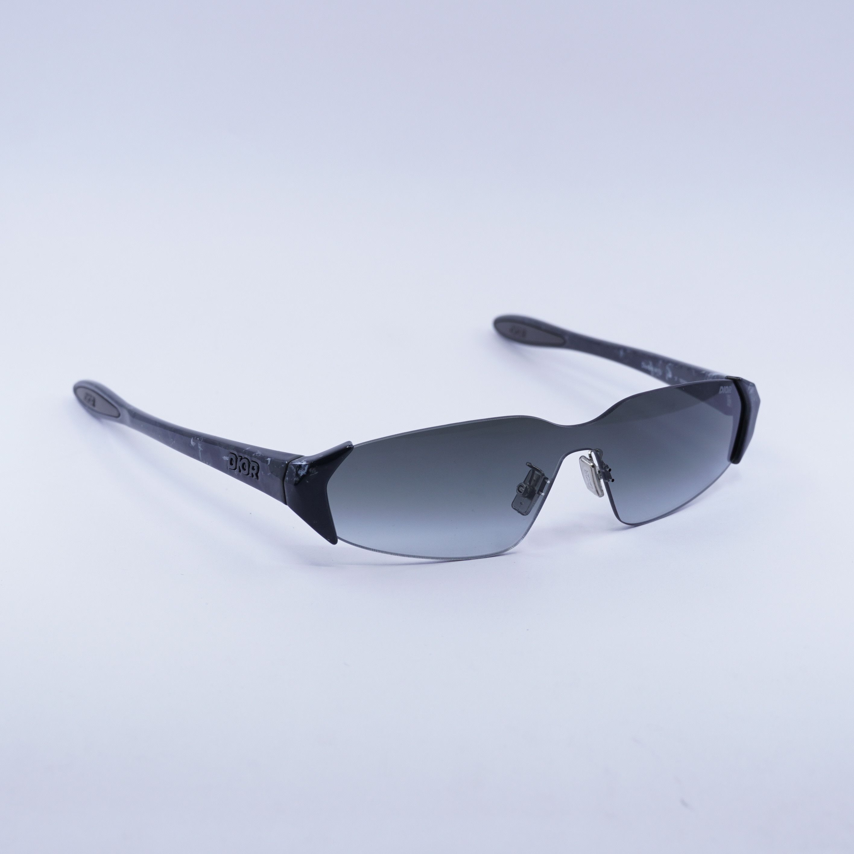 Dior Dior DIORBAY M1U 10A1 Sunglasses Black Geometric Frame Size ONE SIZE - 8 Thumbnail