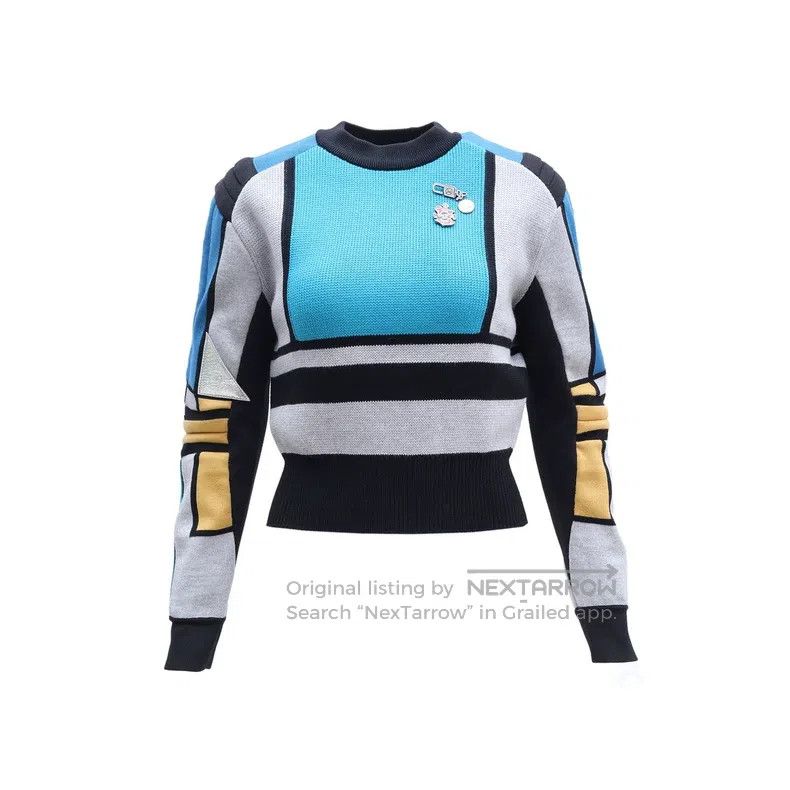 Louis Vuitton Louis Vuitton Wool color-block sweater Size XS / US 0-2 / IT 36-38 - 1 Thumbnail