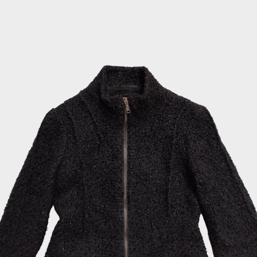 Giorgio Armani Giorgio Armani boucle wool zip up jackets Size XS / US 0-2 / IT 36-38 - 4 Thumbnail