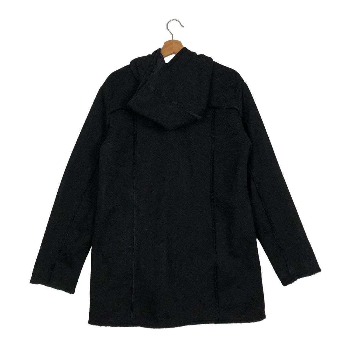 Comme Ca Ism 🔥Rich Black Iconic Wool Long Jacket Comme Ca Ism Japan Size US M / EU 48-50 / 2 - 8 Thumbnail