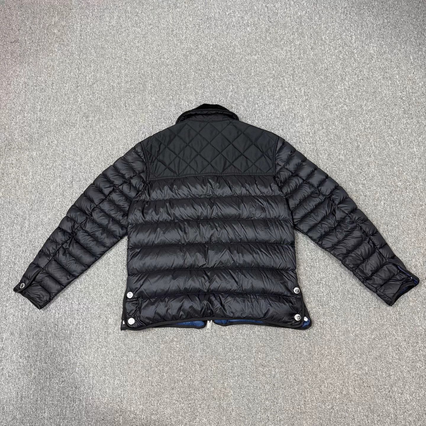 Burberry Burberry Side Logo Leather Tag Cotton Jkt Black S Mint Size US S / EU 44-46 / 1 - 2 Thumbnail