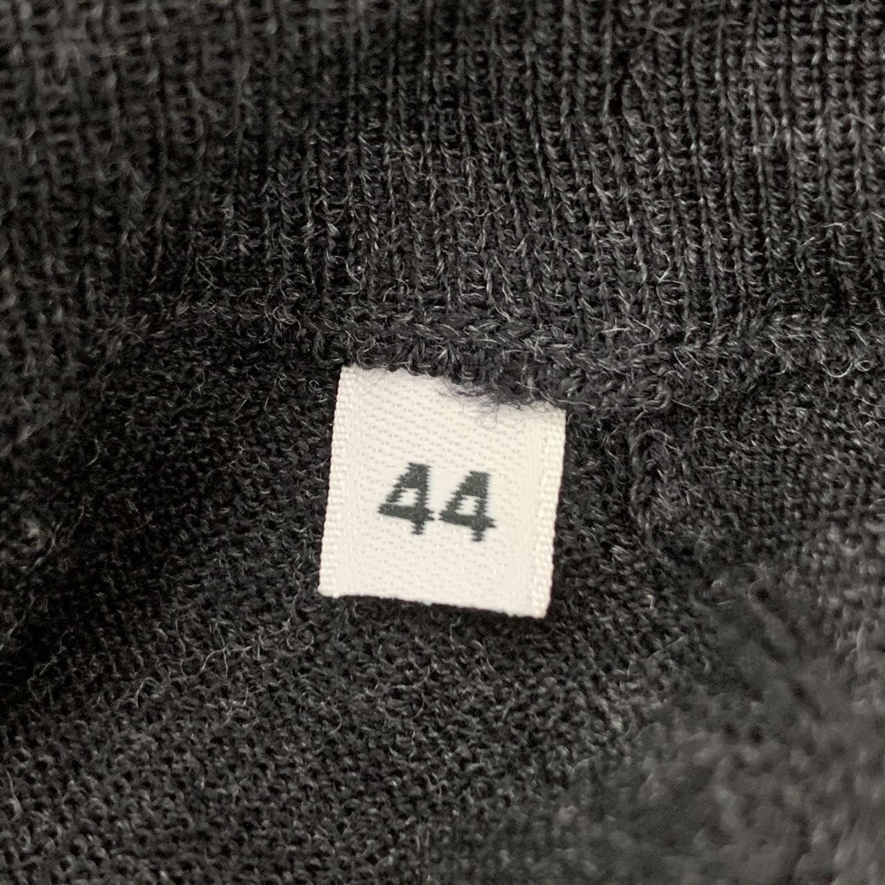 Dolce & Gabbana Dolce & Gabbana Black Wool Long Sleeve Knit Sweater K26WX Size US XS / EU 42 / 0 - 6 Thumbnail