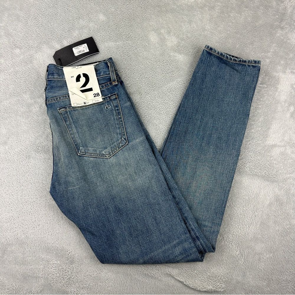 Rag & Bone NWT Rag & Bone Men's Standard Issue Fit 2 Slim Jeans Radley Size US 28 / EU 44 - 1 Thumbnail