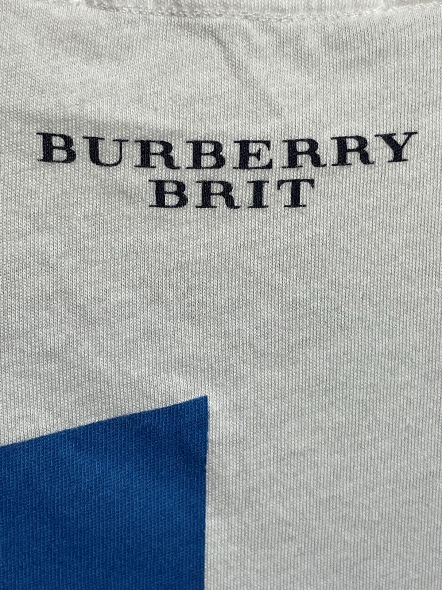 Burberry Burberry Slim Color Block Print Short Sleeve T XL Size US XL / EU 56 / 4 - 5 Thumbnail