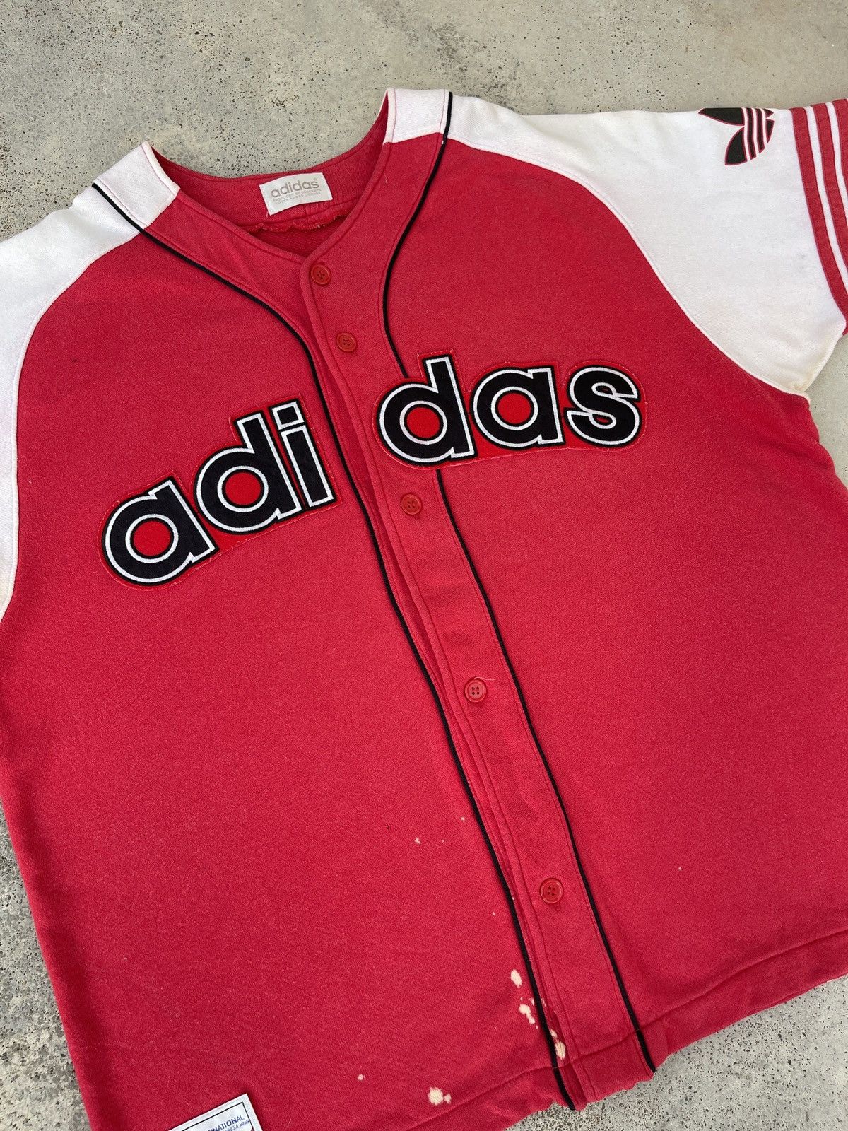 Vintage 90s Adidas Baseball Big Logo