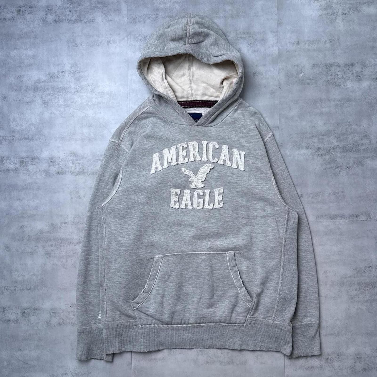 American Eagle Outfitters Y2K American Eagle 00s Hoodie Grunge Jacket Size US XL / EU 56 / 4 - 1 Thumbnail