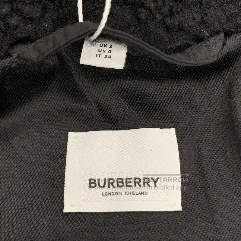 Burberry Burberry Black Fur-Lined Women's Jacket. Size XXS / US 00 / IT 34 - 5 Thumbnail