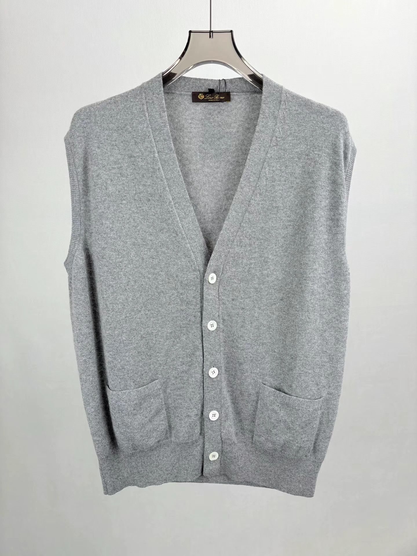 Loro Piana LORO PIANA Cashmere Cardigan Vest Size US L / EU 52-54 / 3 - 1 Thumbnail