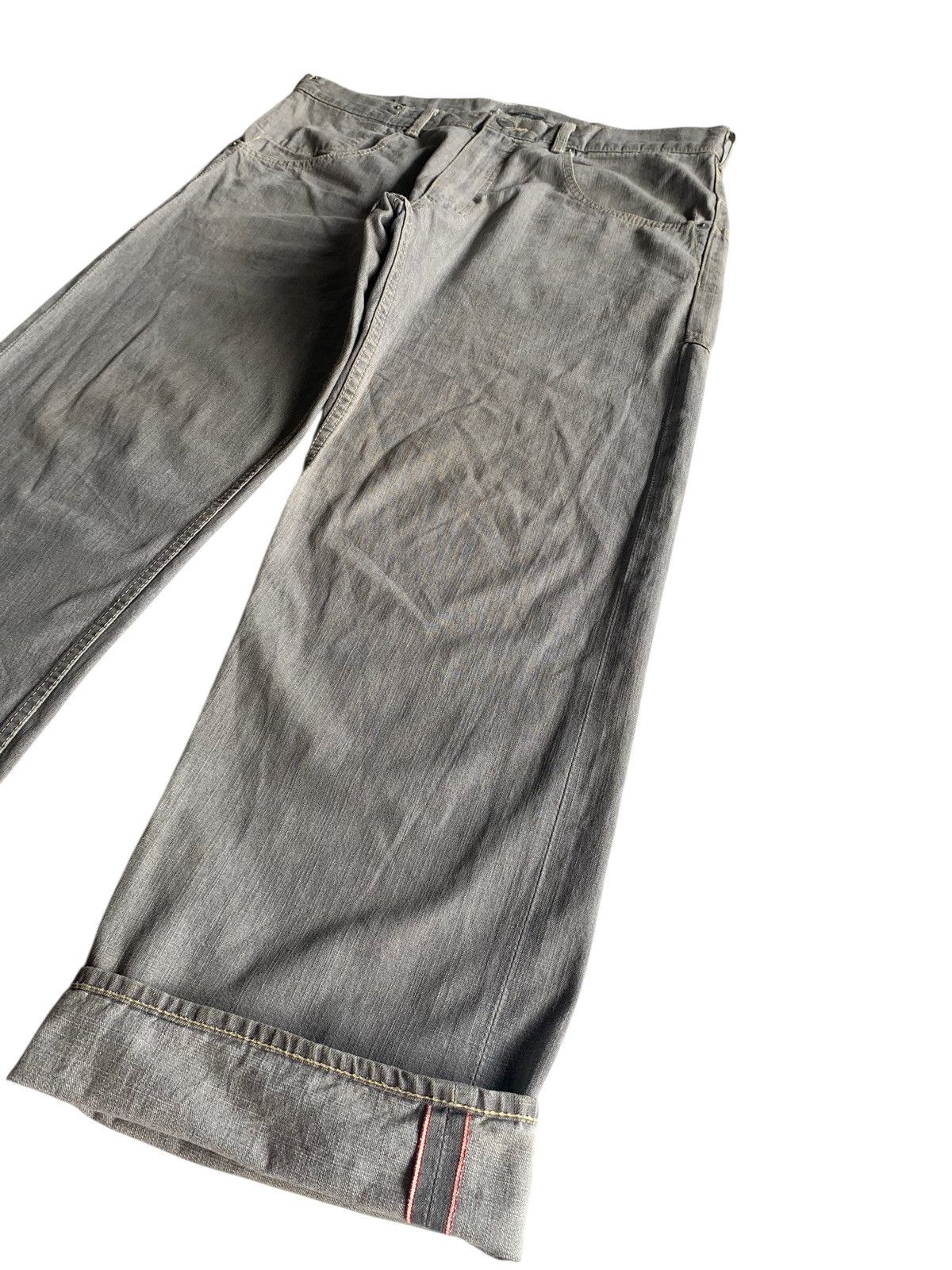 BAL BAL DENIM BUCKLE BACK SELVEDGE JAPANESE STREETWEAR DENIM Size US 34 / EU 50 - 5 Thumbnail