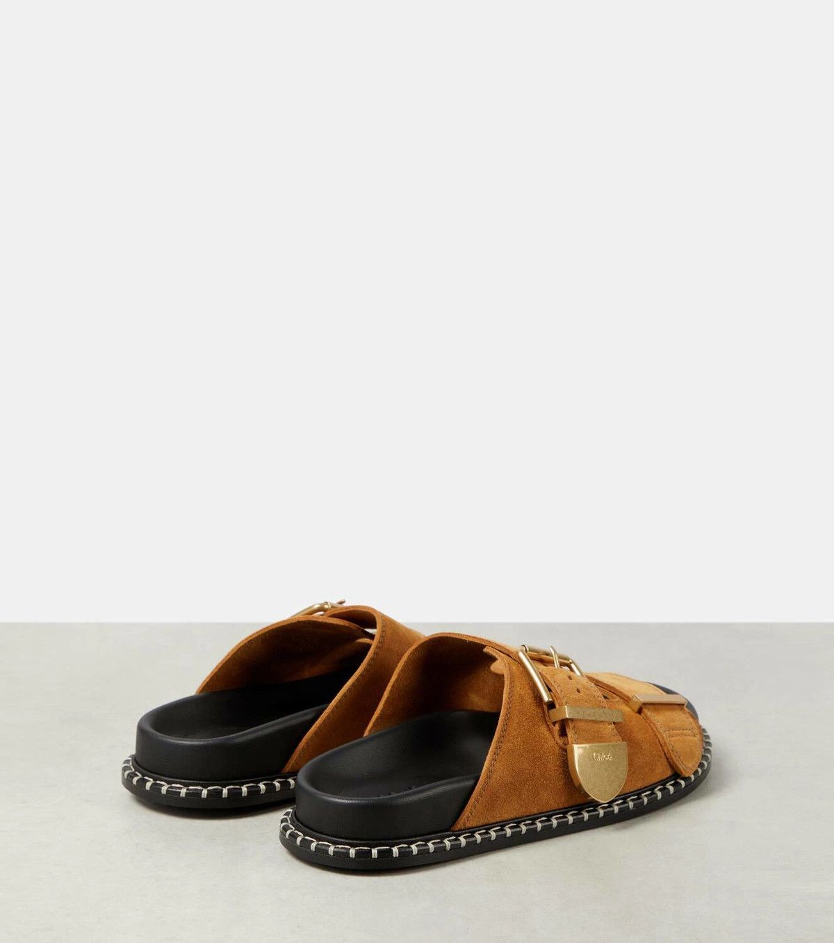 Chloe o1loc1c0625 Rebecca Slides in Sand Brown Size US 11 / IT 41 - 6 Thumbnail