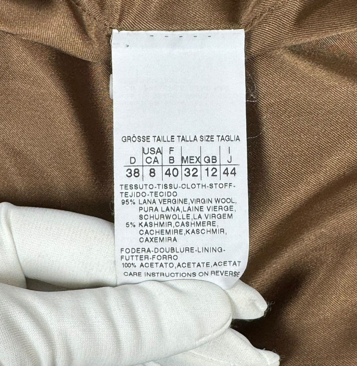 Marella Marella Wool-Cashmere Belted Coat Mock Neck size US8 IT44 Size M / US 6-8 / IT 42-44 - 14 Thumbnail