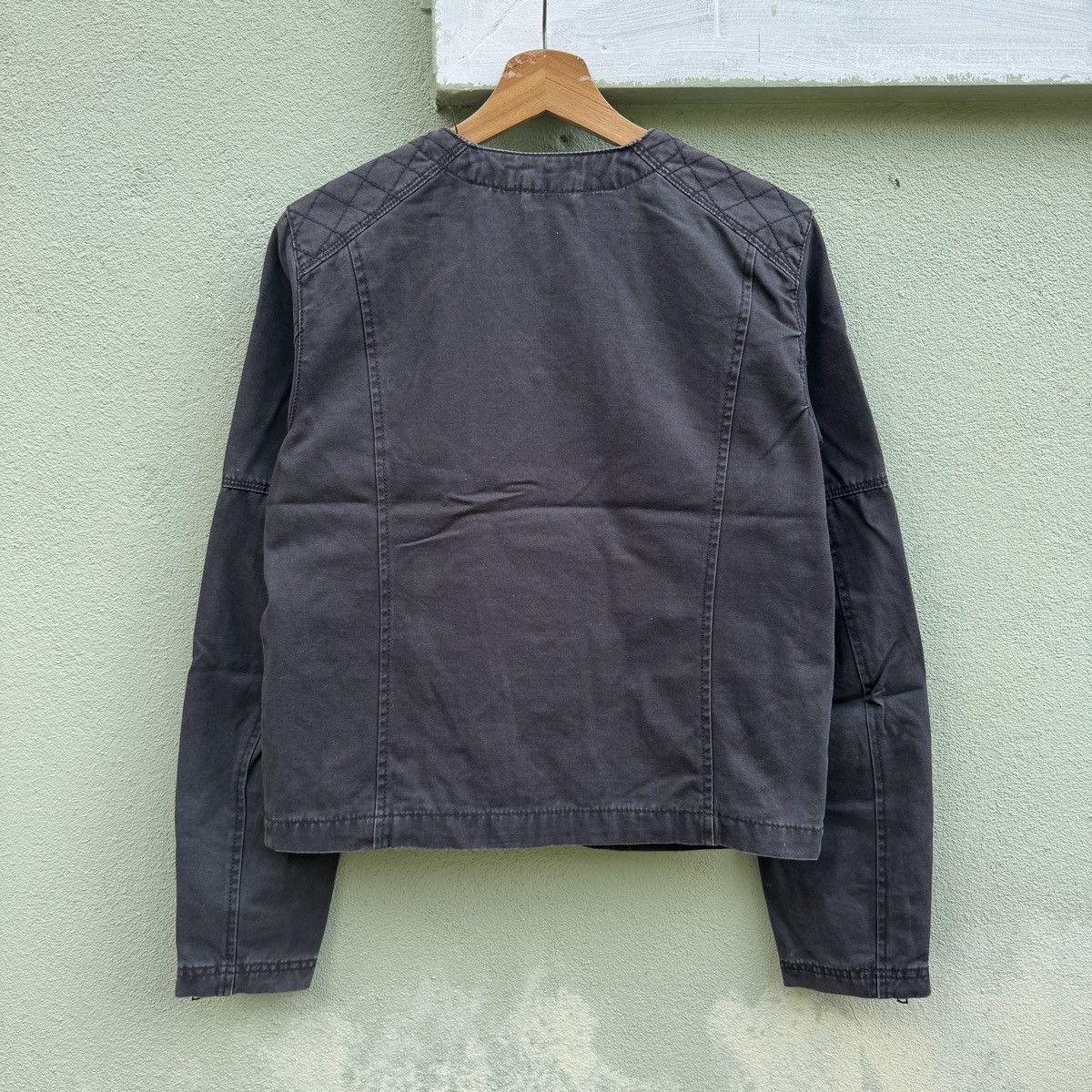 Gap Cropped Asymetrical Zipper Chore GAP Jacket Size US XS / EU 42 / 0 - 5 Thumbnail