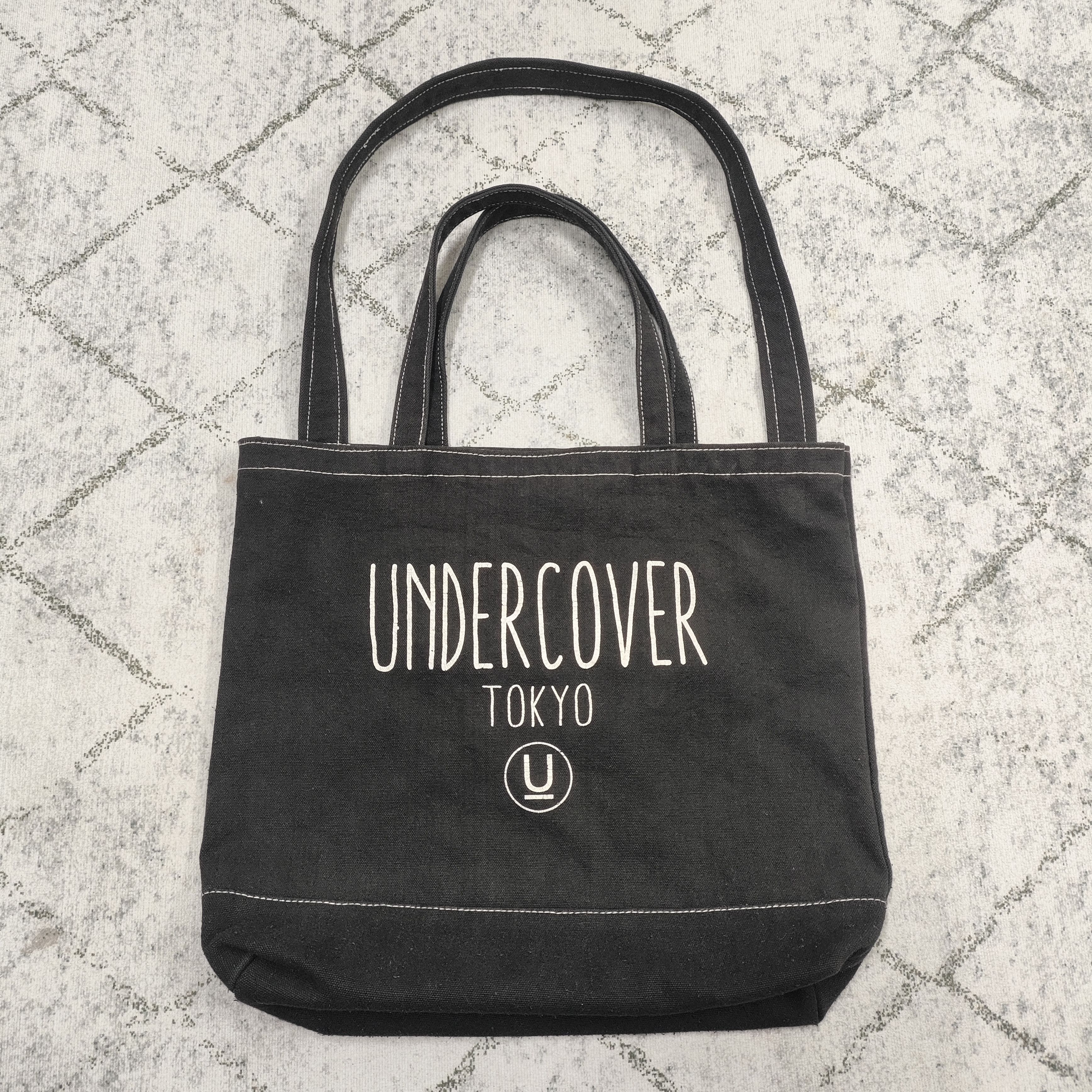 Jun Takahashi × Undercover Undercover Tokyo Black Canvas Bag Size ONE SIZE - 1 Thumbnail