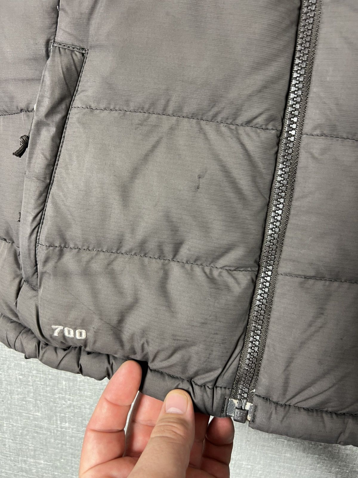 The North Face The North Face Brown Vest Puffer Down Jacket TNF Nuptse 700 Size S / US 4 / IT 40 - 9 Thumbnail