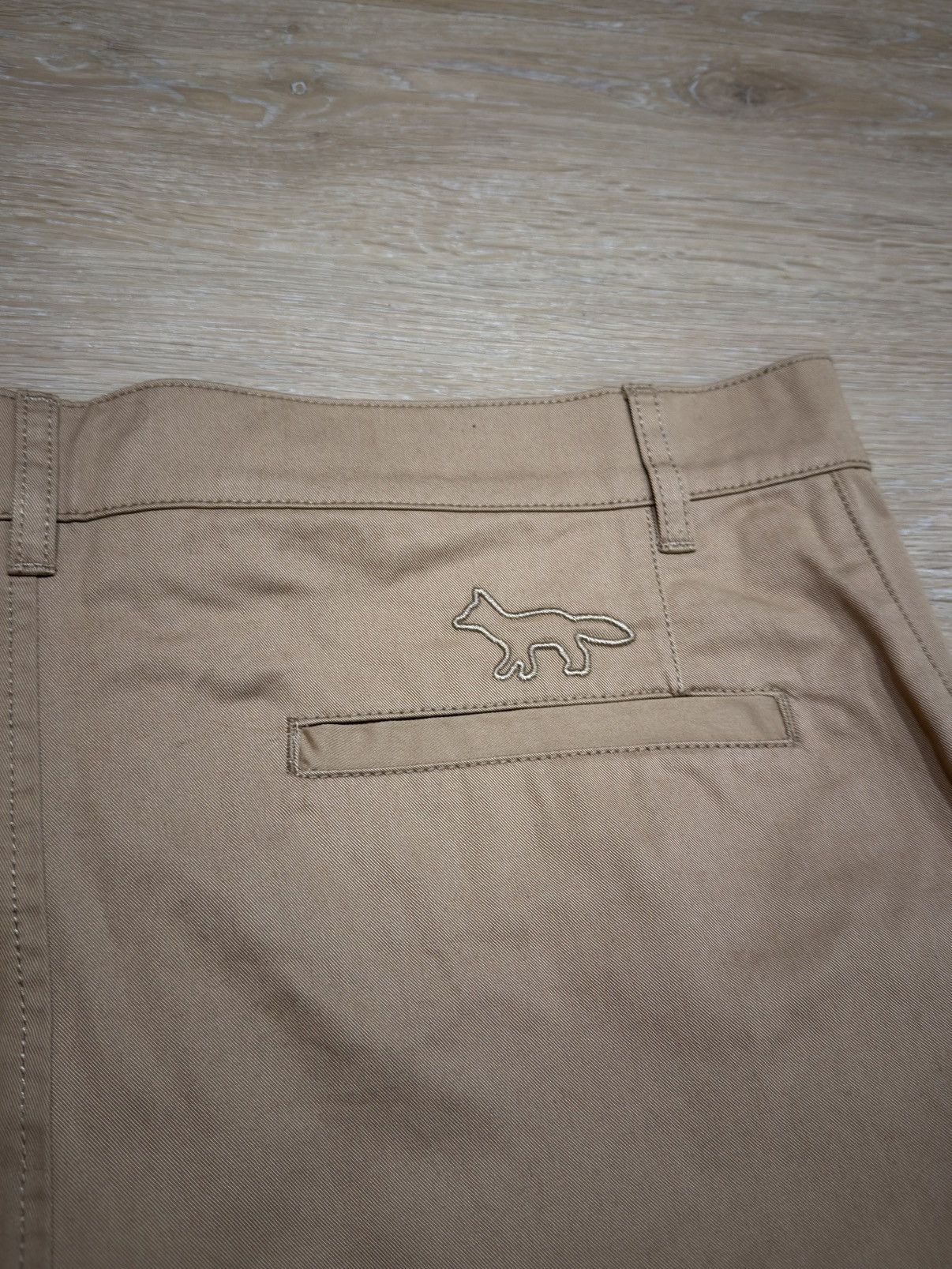 Maison Kitsune Maison Kitsuné beige pants Size US 33 - 3 Thumbnail
