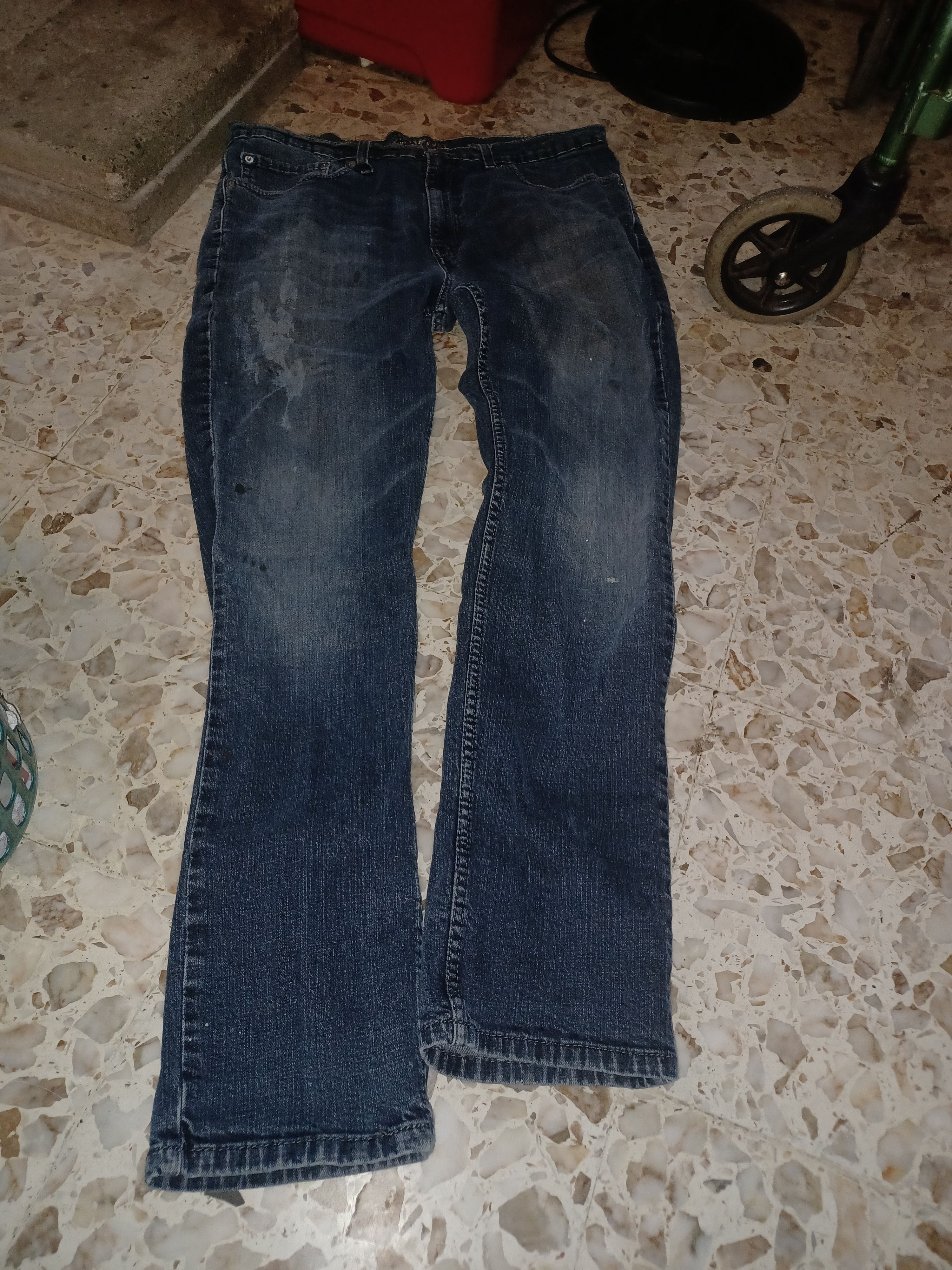 Levi's Levi's Men's Blue Jeans S37/Slim 36 x 32 Size US 36 / EU 52 - 1 Thumbnail