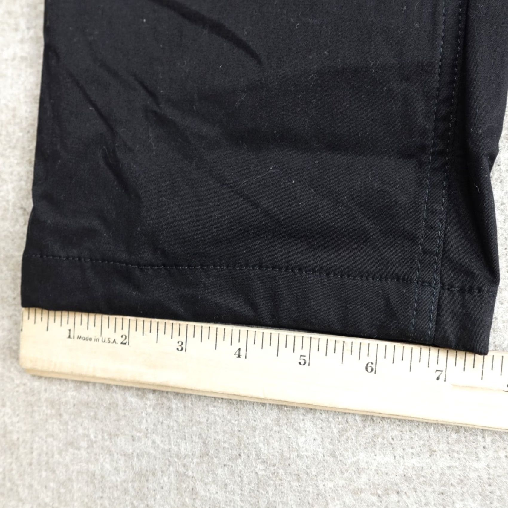 Commando Woof Clothing Mens Pants Medium Black Lined Commando Stretch Waist Cotton Blend Formal Casual Business Chino Straight Inseam 28 in Size US 31 - 5 Thumbnail