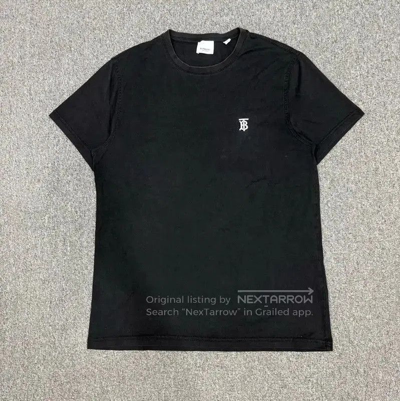Burberry Burberry Black Cotton Men's T. Size US M / EU 48-50 / 2 - 1 Thumbnail