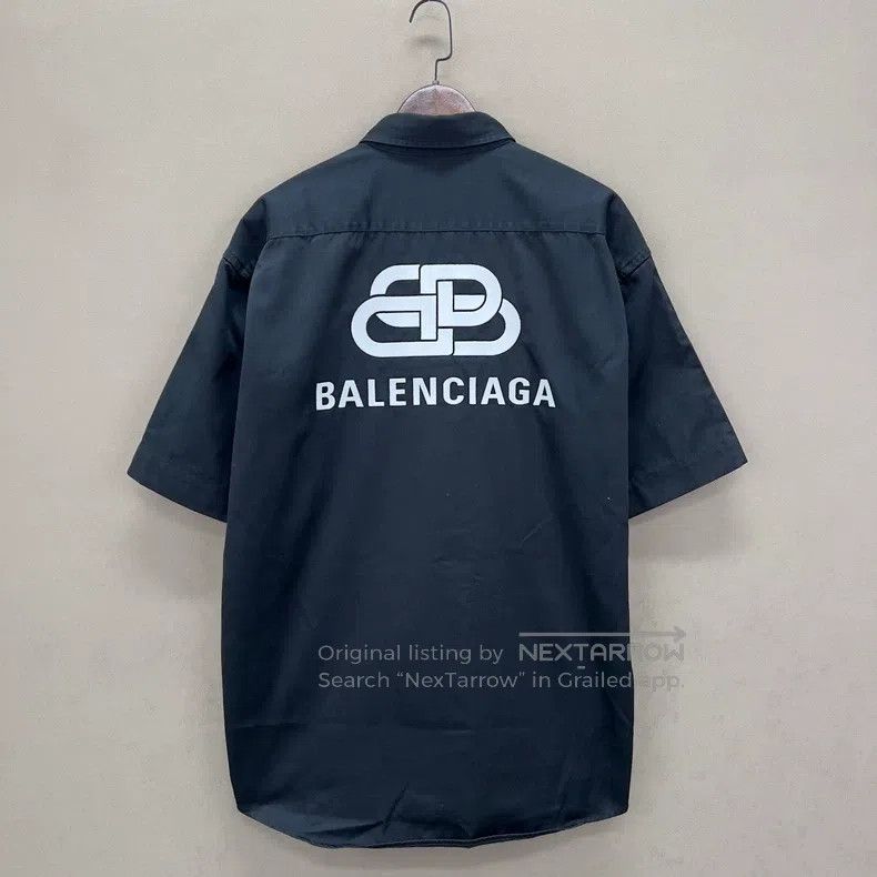 Balenciaga Balenciaga Back Zip Shirt Jacket Size XS / US 0-2 / IT 36-38 - 2 Thumbnail