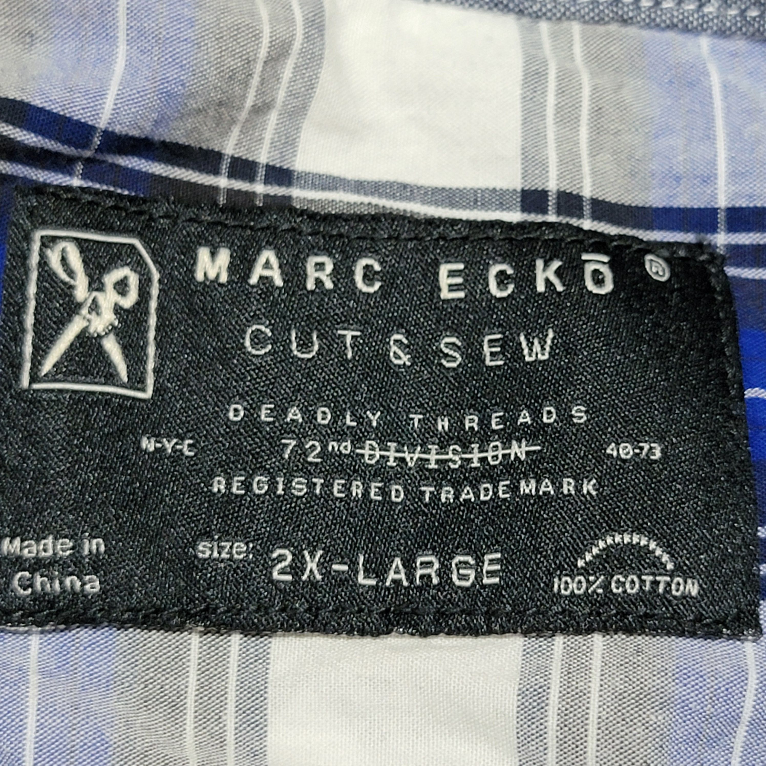 Marc Ecko Marc Ecko Cut & Sew SS Pearl Snaps Western Shirt - Size 2XL Size US XXL / EU 58 / 5 - 4 Thumbnail