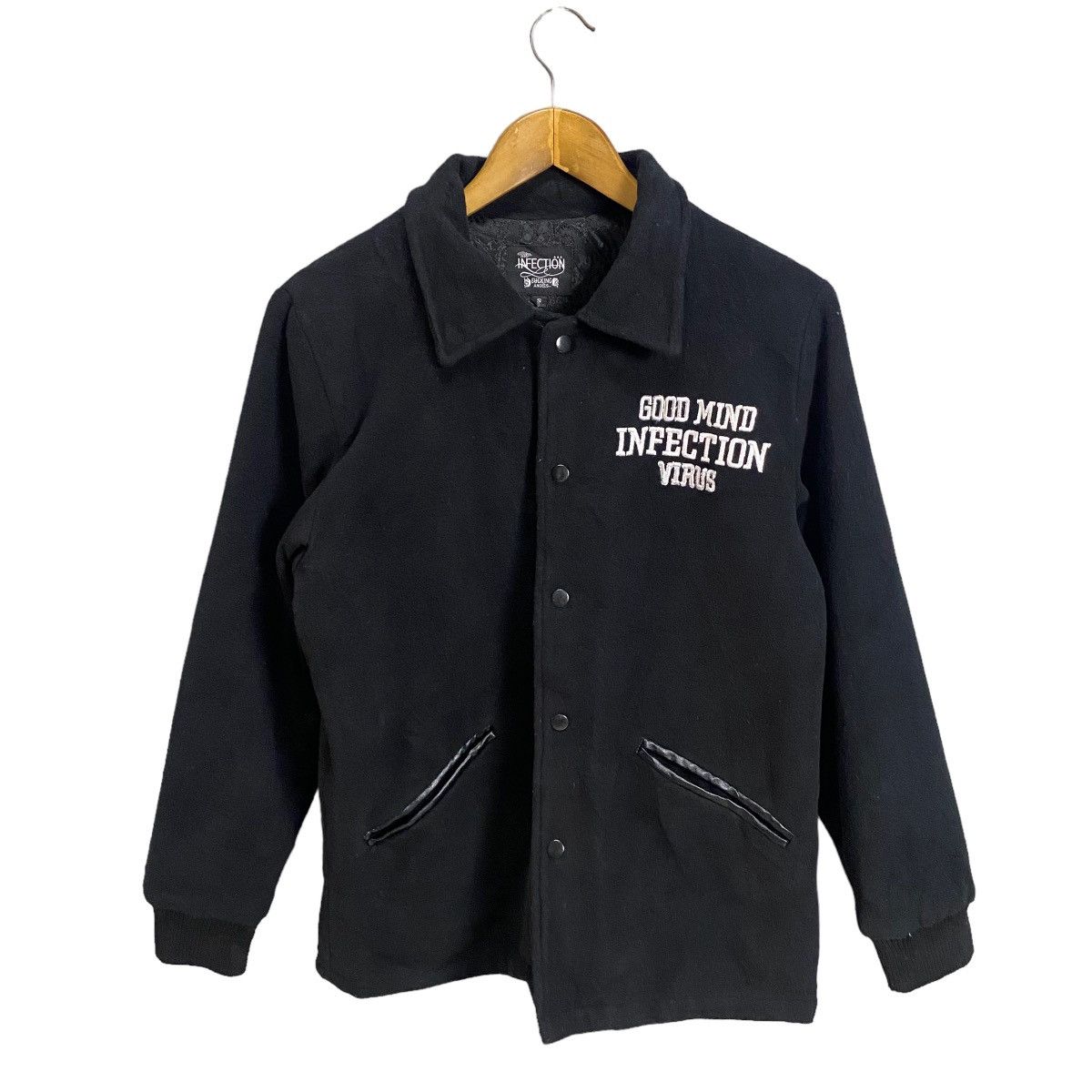 Hysteric Glamour INFECTION FUCKING ANGEL VARSITY JACKET Size US S / EU 44-46 / 1 - 2 Thumbnail