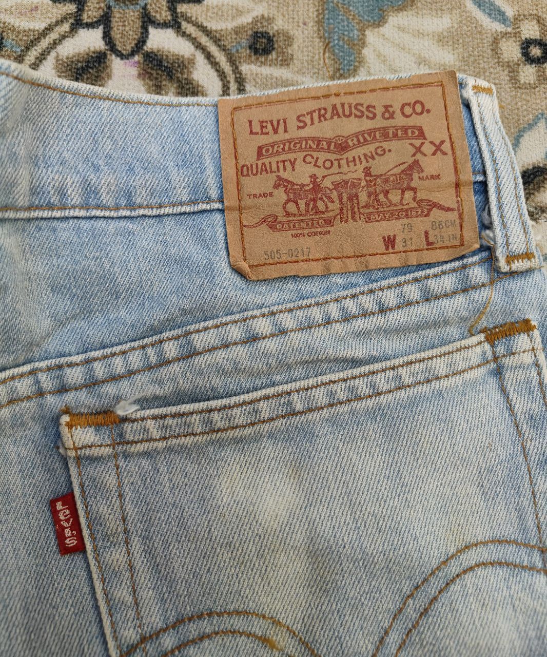 Levi's Vintage Levi's 505 Size US 30 / EU 46 - 8 Thumbnail