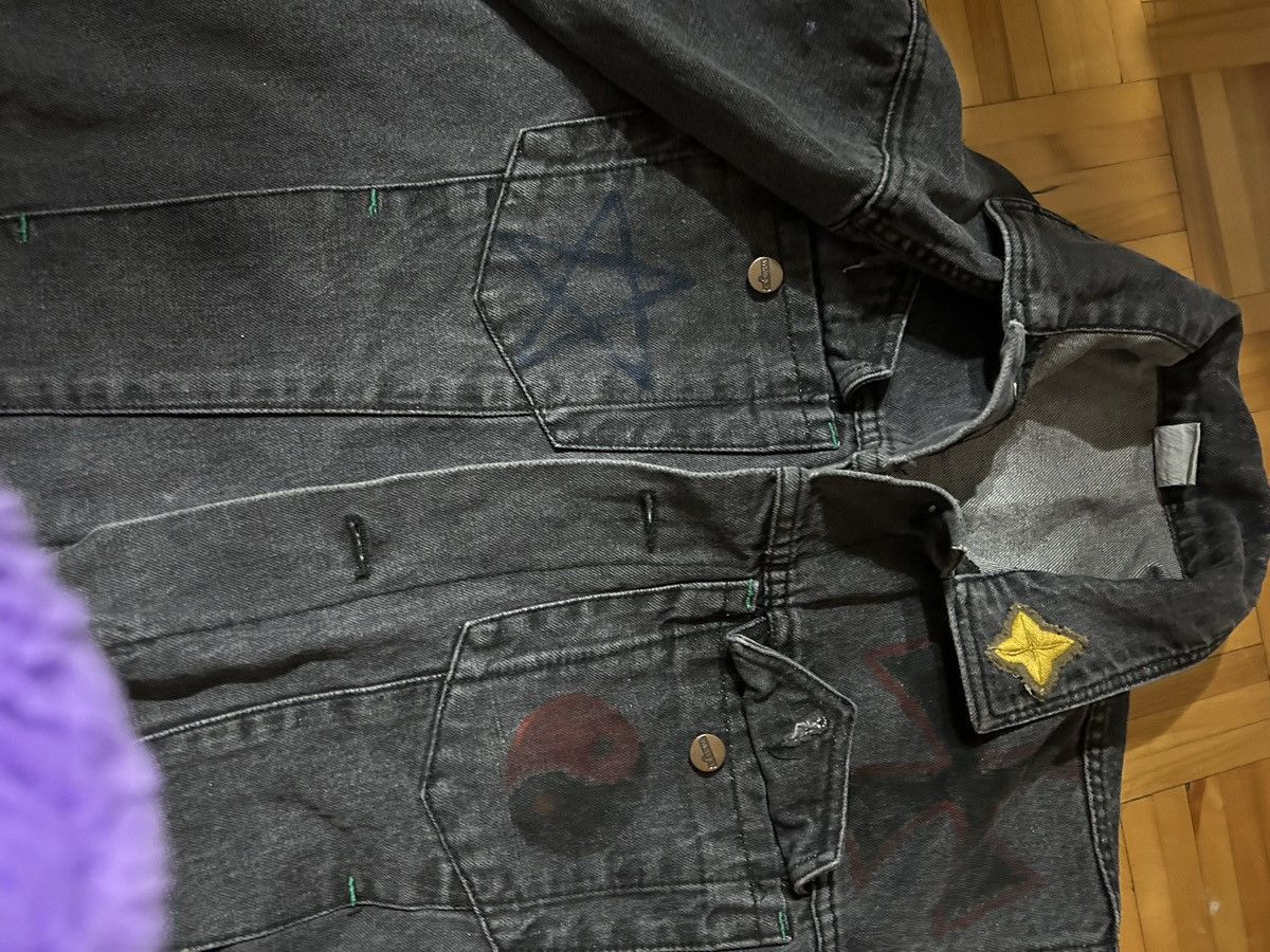 Vintage × Wrangler Vintage denim jacket with patches Size US S / EU 44-46 / 1 - 7 Thumbnail